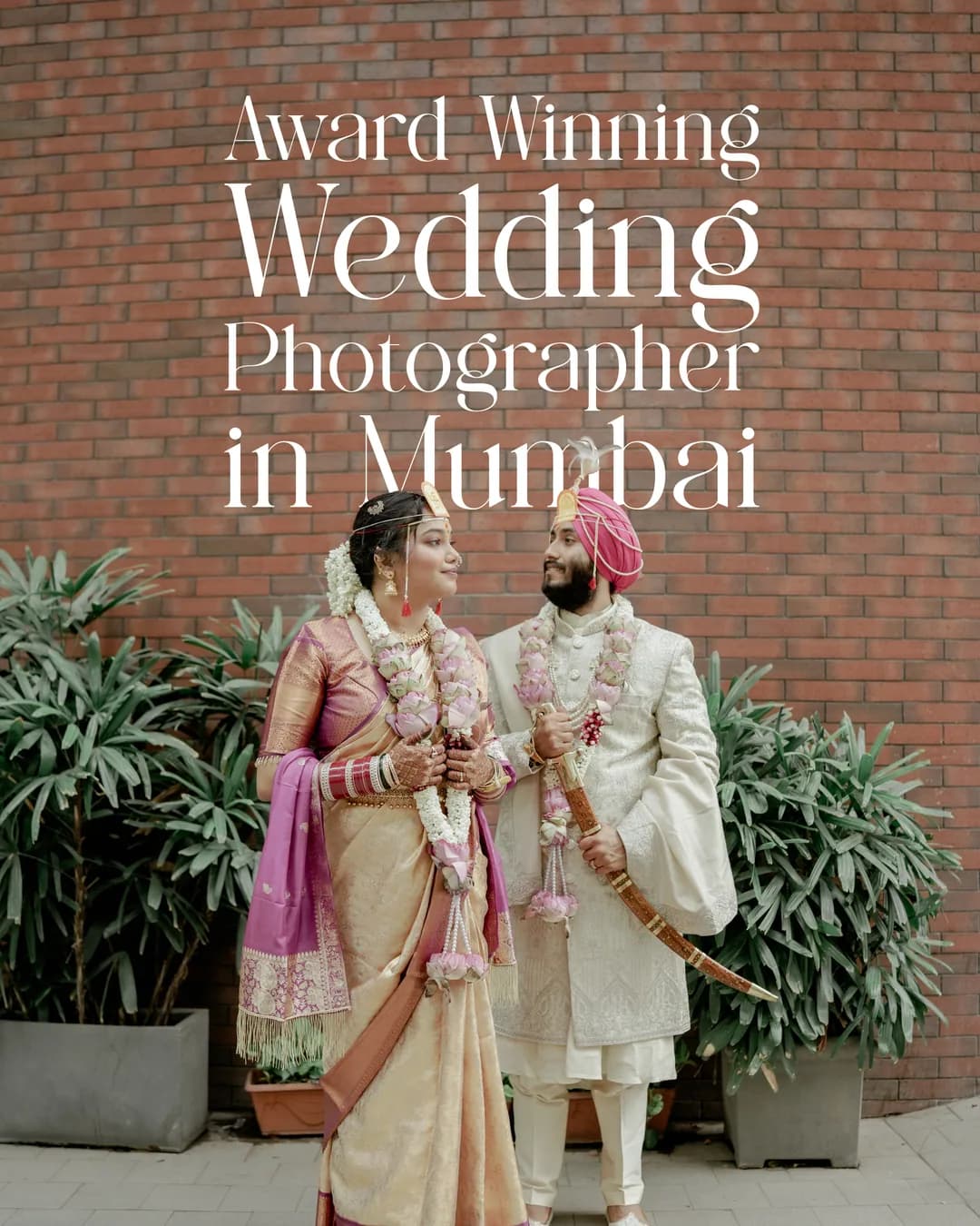 Award-winning wedding photographer in Mumbai.