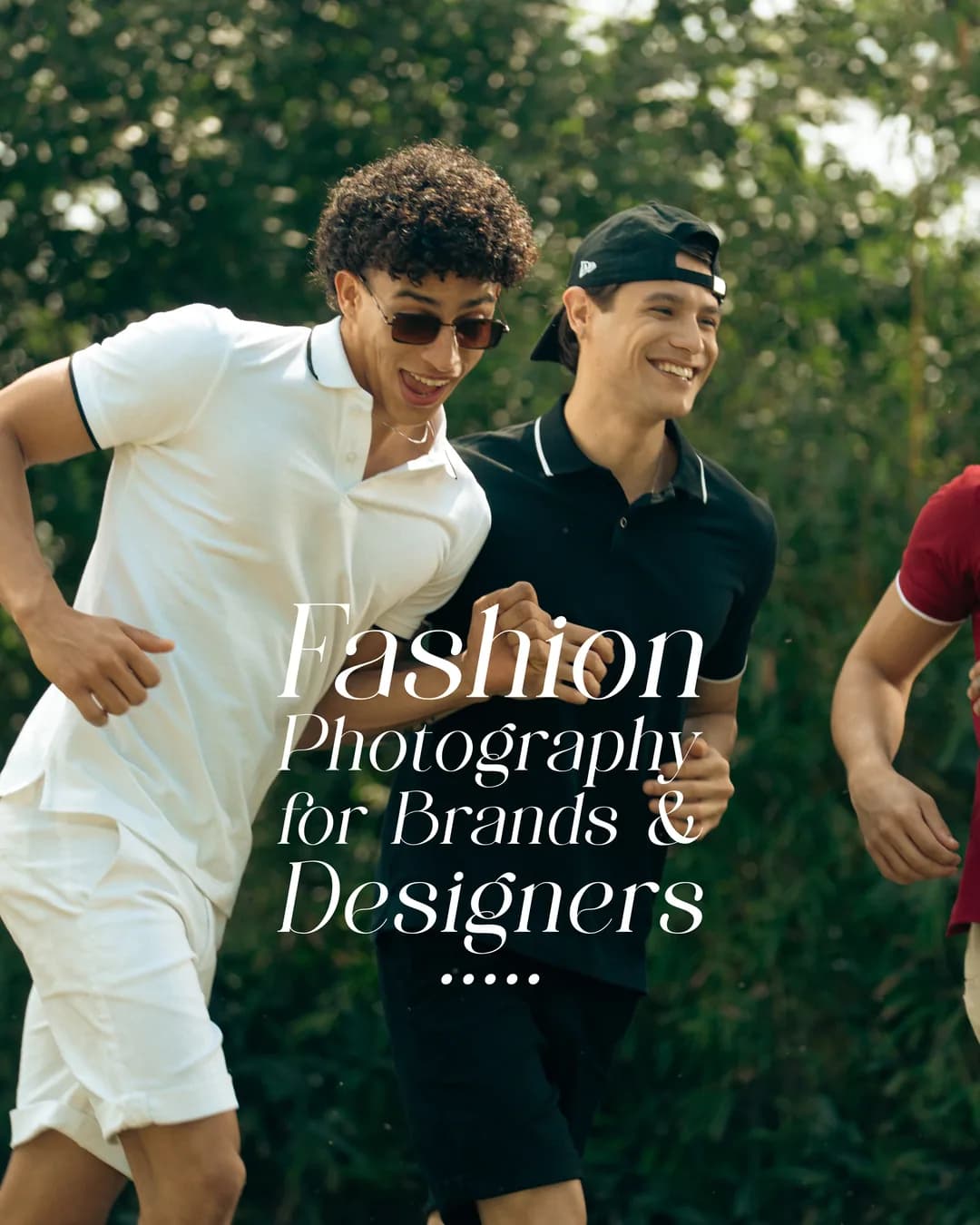 Fashion photography for brands and designers.